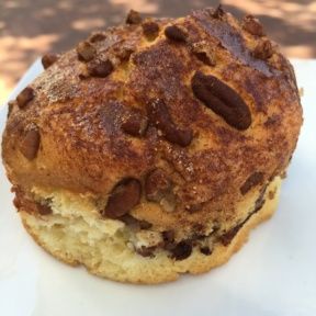 Gluten-free cinnamon bun from Lilac Patisserie